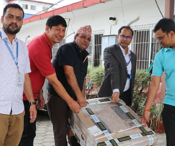रसुवा बाढी प्रभावित क्षेत्रमा प्रयोग गर्न २० स्याटलाइट फोन प्राप्त