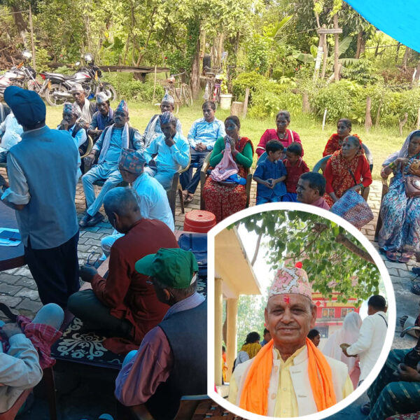 बढैपुरमा गौरा मन्दिर निर्माणका लागि भोजराज जोशीको अध्यक्षतामा समिति गठन