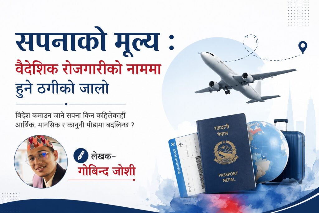 सावधानः कतै तपाईलाई बैदेशिक रोजगारीमा पठाईदिन्छु भनी…