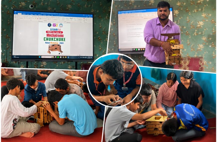 १४औँ छुकछुके रोबोट कार्यशाला सरस्वती विद्या निकेतनमा उत्साहका साथ सञ्चालन हुँदै