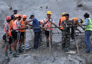 त्रिशूली–३ ‘ए’ सुरुङमा फसेकाको उद्धारका लागि सरकारको युद्धस्तरको तयारी