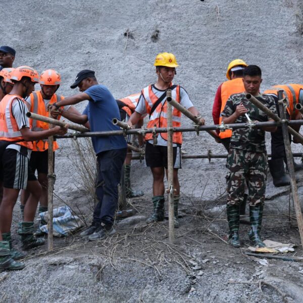 त्रिशूली–३ ‘ए’ सुरुङमा फसेकाको उद्धारका लागि सरकारको युद्धस्तरको तयारी