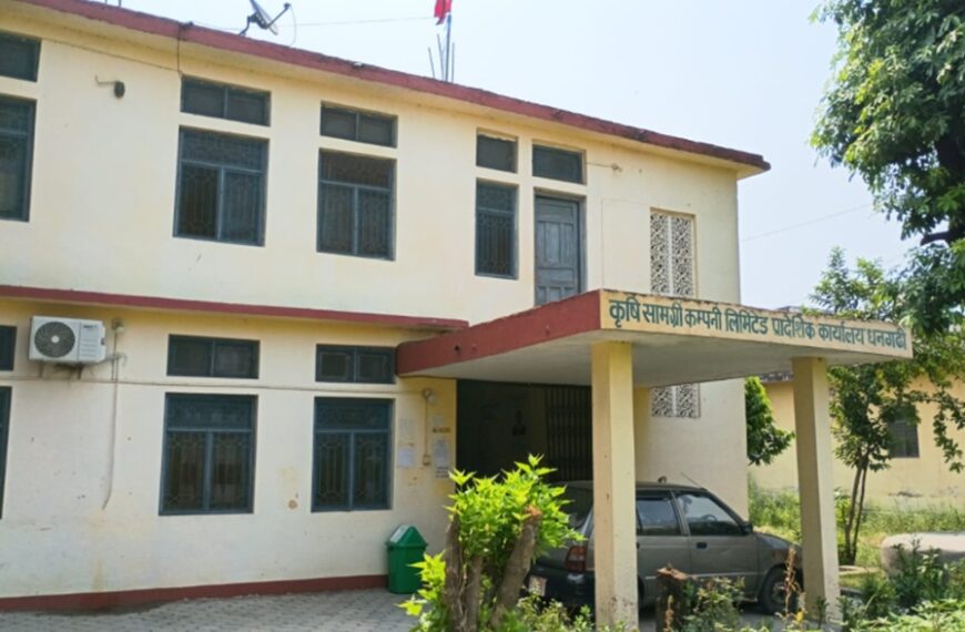 धनगढीमा युरिया बिक्री बढे पनि डिएपीको आपूर्ति कमजोर