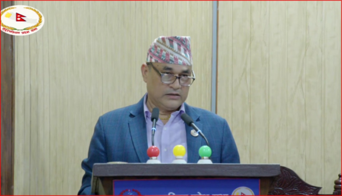 सुदूरपश्चिम प्रदेशका मुख्यमन्त्री कमलबहादुर शाहद्वारा राजीनामा