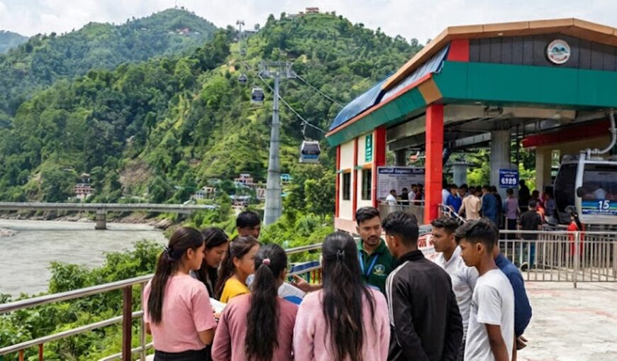 कर्णालीमा दशैँमा सञ्चालनको तयारीमा जालपादेवी केबुलकारले माग्यो २८ कर्मचारी