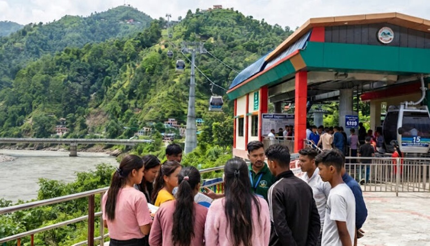 कर्णालीमा दशैँमा सञ्चालनको तयारीमा जालपादेवी केबुलकारले माग्यो २८ कर्मचारी