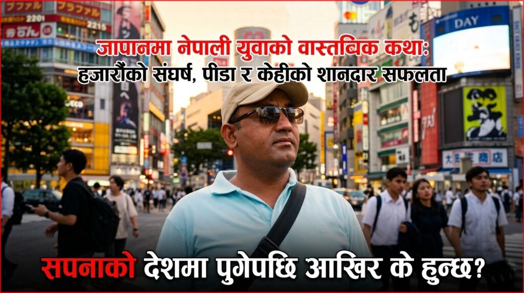 जापानमा नेपाली सपना : संघर्ष, पीडा र…