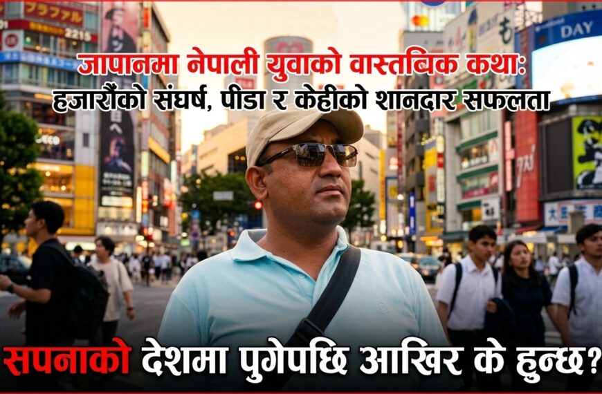 जापानमा नेपाली सपना : संघर्ष, पीडा र सफलताको फरक कथा