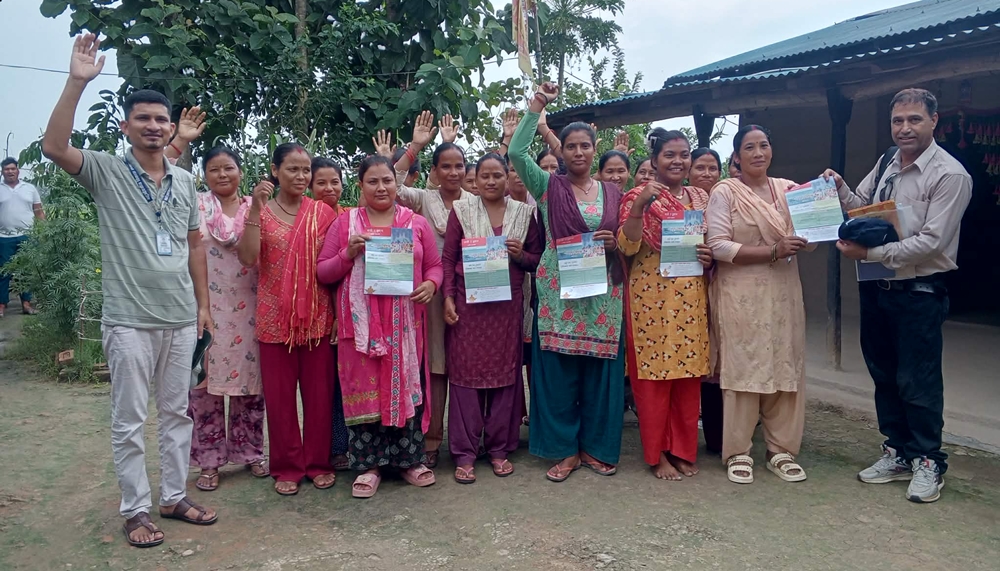 जोशीपुरमा बिपद जोखिम न्यूनीकरण बैठक तथा अभिमुखीकरण…