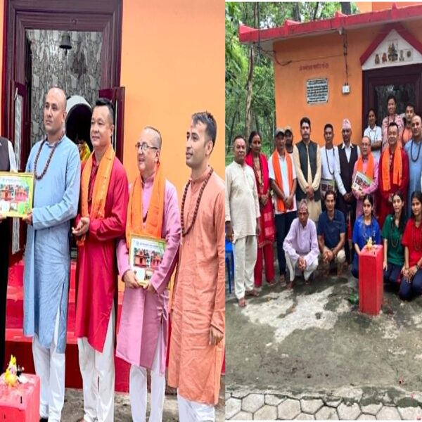 शिवगौरी धाममा नेपाली सेनाको आध्यात्मिक समर्पण र सम्मानको अनुपम संगम