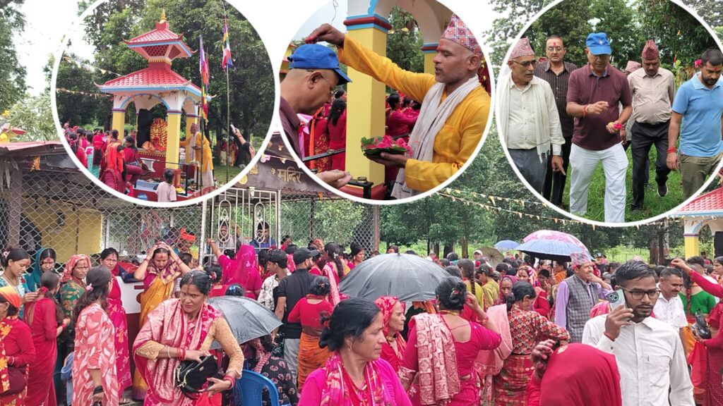 चौकीडाँडामा गौरा पर्वको रौनक, नगर प्रमुख भट्टले…