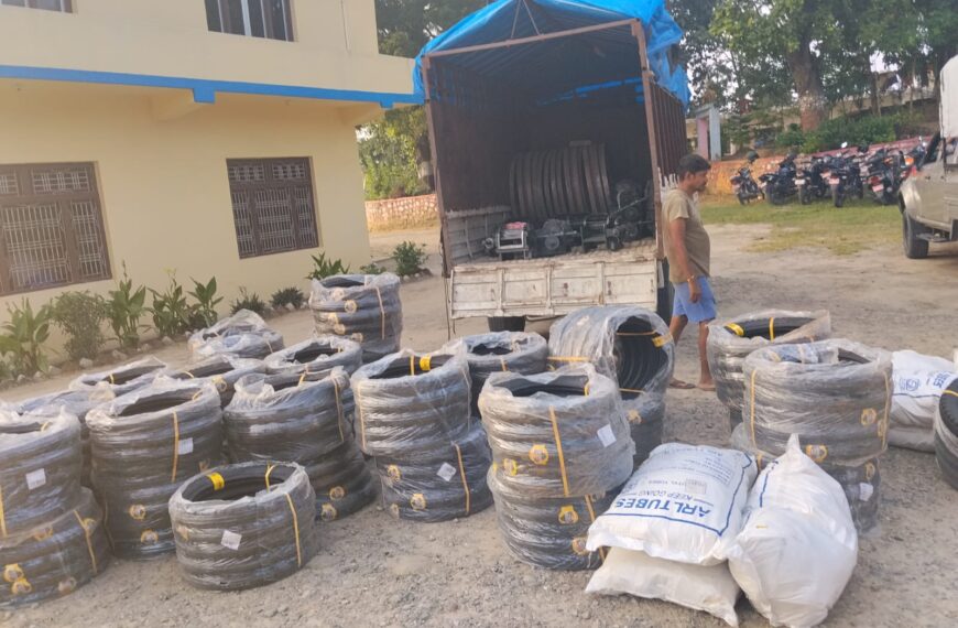 कैलालीमा ३१ लाख बढीको भन्सार छलीको सामानसहित भारतीय मिनी ट्रक चालक पक्राउ