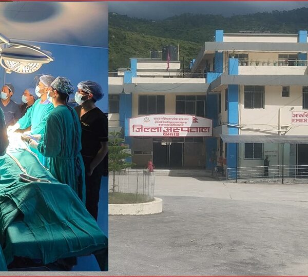 बझाङमै पहिलोपटक दूरबिन प्रविधिबाट शल्यक्रिया, ५२ वर्षीया महिलाको पित्तथैली सफलतापूर्वक निकालियो