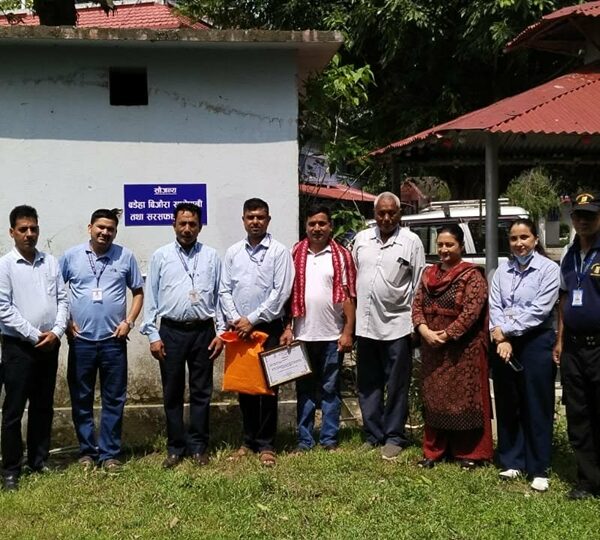 बडेहा बिजौरा खानेपानीद्धारा गेटा आँखा अस्पतालमा निशुल्क धारा जडान