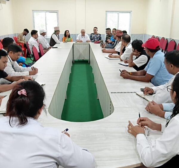 असोज ९ देखि १२ गतेसम्म भारी वर्षाको पूर्वानुमान, कैलालीमा विपद् प्रतिकार्य तयारी तीव्र