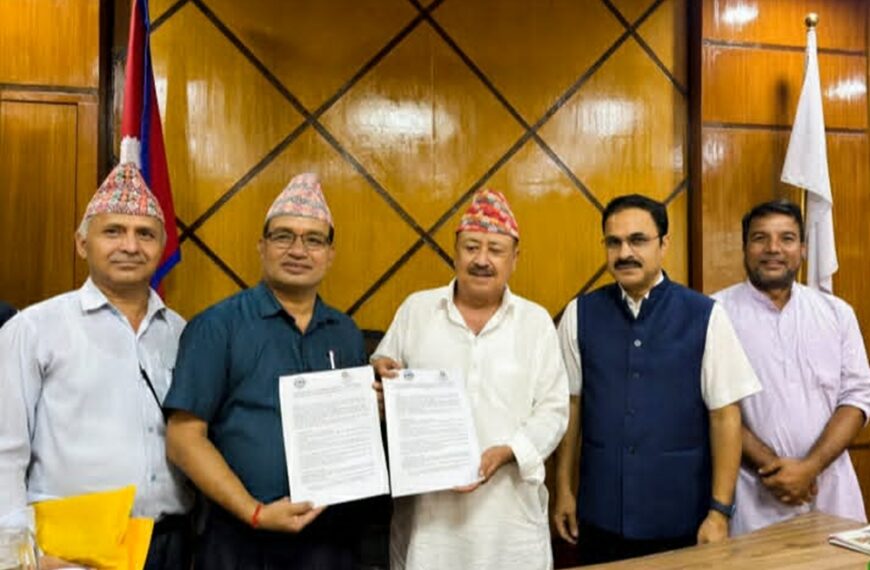 धनगढी उपमहानगर र कैलाली बहुमुखी क्याम्पसबीच समझदारी, विद्यार्थीलाई स्थानीय विकासमै व्यावहारिक सिकाइ