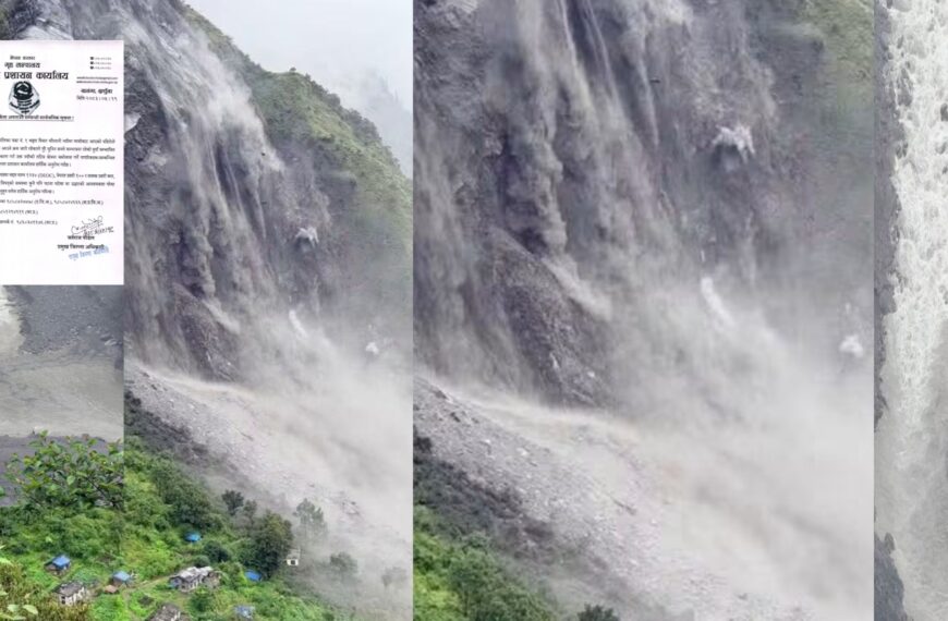 अपिहिमालमा पहिरोको जोखिम बढ्यो, भट्टार बस्ती सुरक्षित स्थानमा सारिँदै
