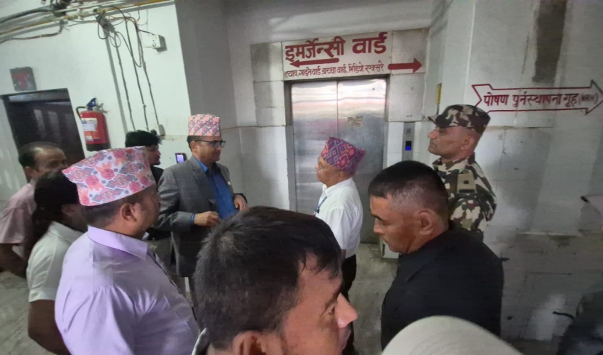 सेती प्रादेशिक अस्पतालको सेवा प्रवाह चुस्त बनाउन मुख्यमन्त्री भट्टको निर्देशन