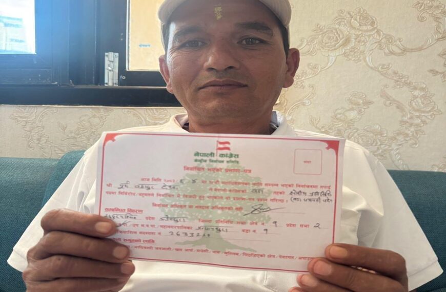 देउवाको गृह वडामा पूर्णबहादुर देउवा वडा सभापति निर्वाचित