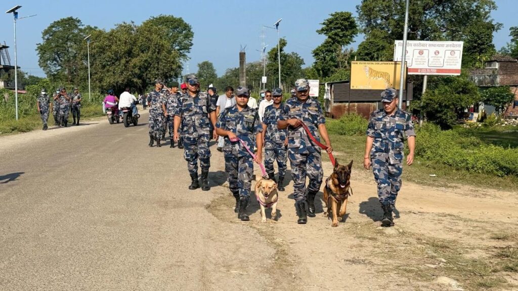 गड्डाचौकी नाकामा तालिमप्राप्त दुई कुकुर परिचालन, लागुऔषध&hellip;