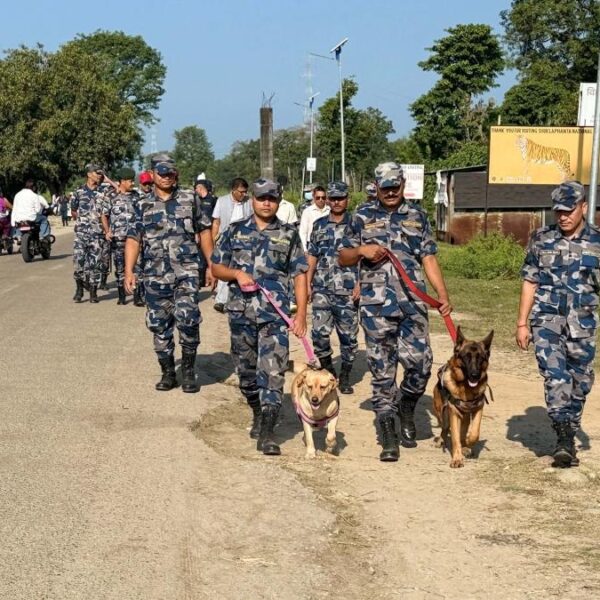 गड्डाचौकी नाकामा तालिमप्राप्त दुई कुकुर परिचालन, लागुऔषध र विस्फोटक पदार्थको निगरानी गरिने