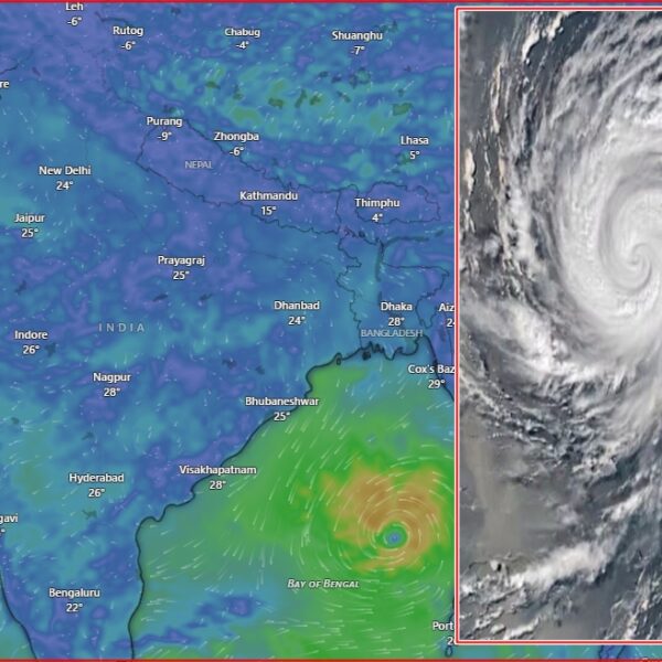 बङ्गालको खाडीमा चक्रवातको जोखिम बढ्दै, नेपालमा पनि वर्षाको सम्भावनाबारे चासो, ओडिशा सरकारद्वारा सतर्कता तीव्र