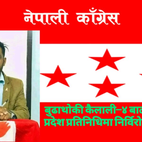 विद्यार्थी राजनीतिबाट प्रदेश प्रतिनिधिसम्म : नेविसंघ गोदावरी सभापति बुढाथोकी निर्विरोध निर्वाचित