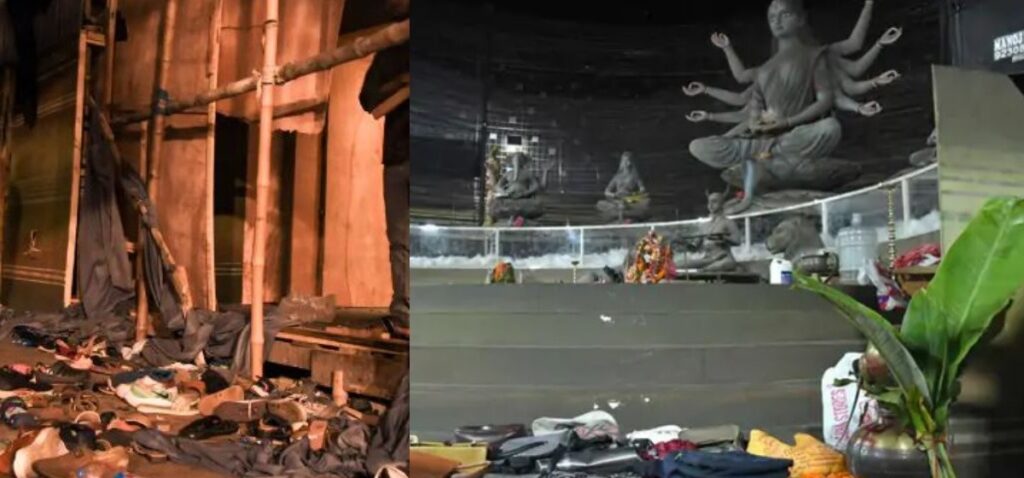 कोलकाताको दुर्गा पूजा पण्डालमा भागदौड, १९ जनाको&hellip;