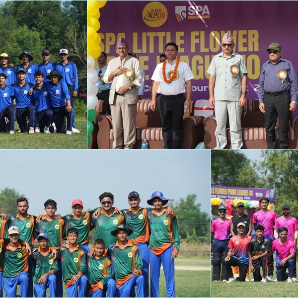 एसपिए लिटल फ्लावर प्राइड लिग ः पहिलो दिनमा मोर्निङ्ग ग्लोरी,घोडाघोडी सामुदायिक र चेतना पाठशाला विजयी